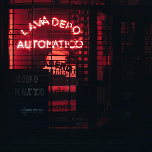 Germán turns a laundromat into a work of art